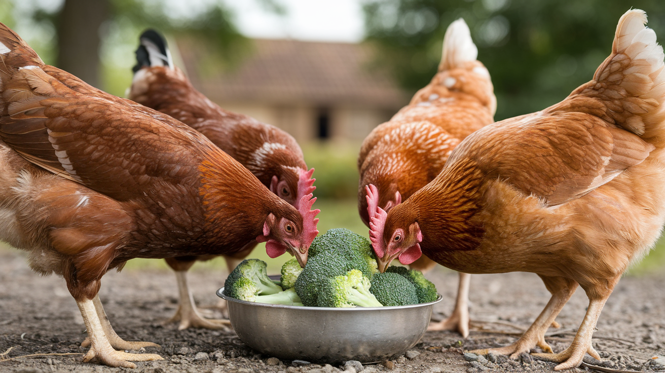 Can Chickens Eat Broccoli