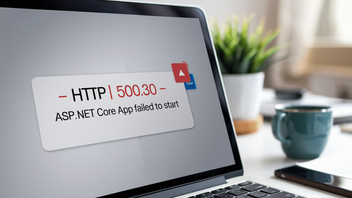 Fixing http error 500.30 – asp.net core app failed to start Made Simple