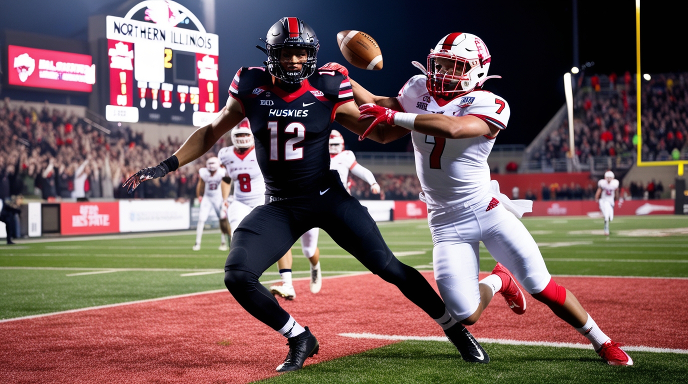 niu football vs ball state football match player stats