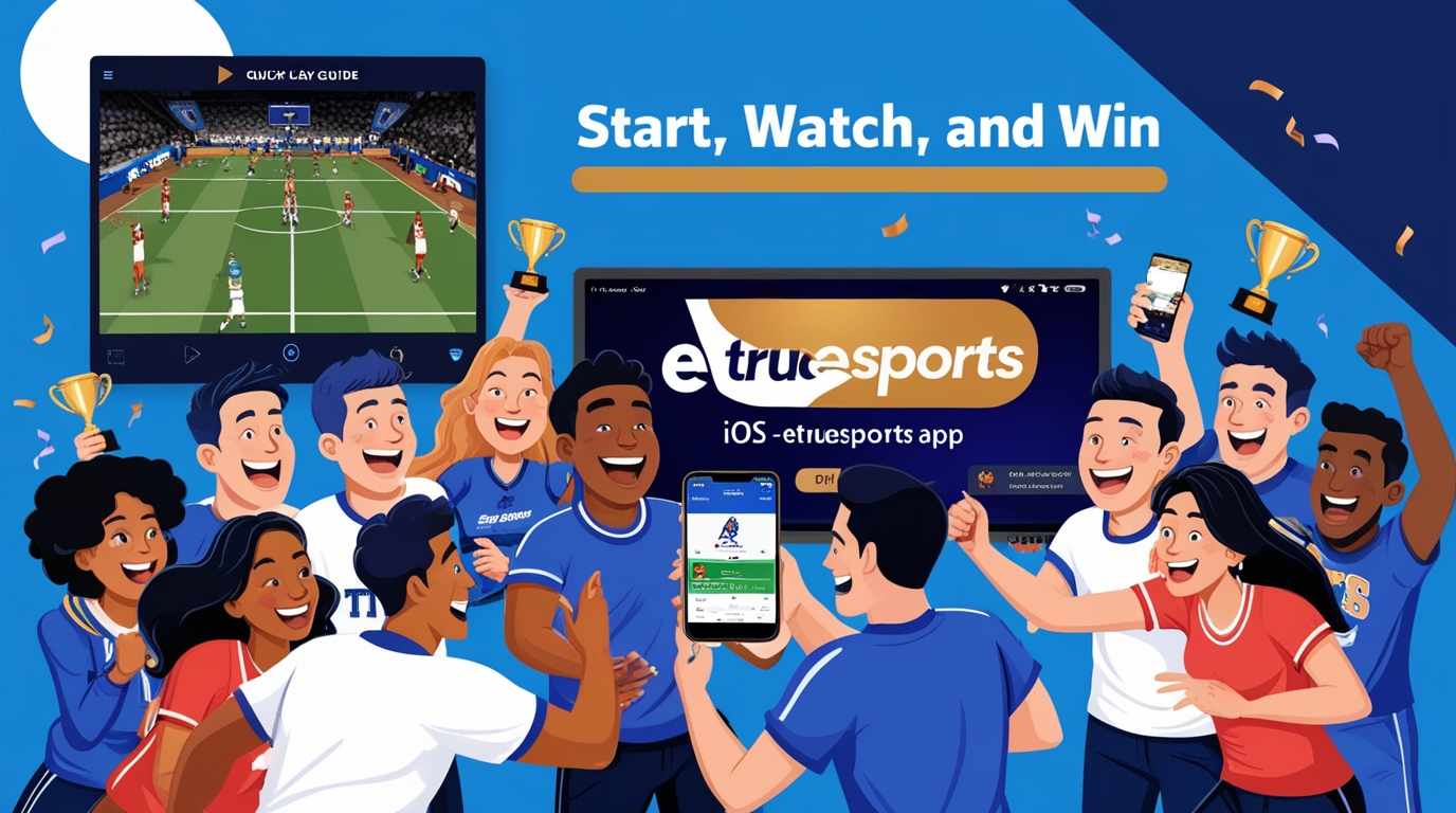 Quick Play Guide for Sports Fans: Start, Watch, and Win with the iOS App eTrueSports