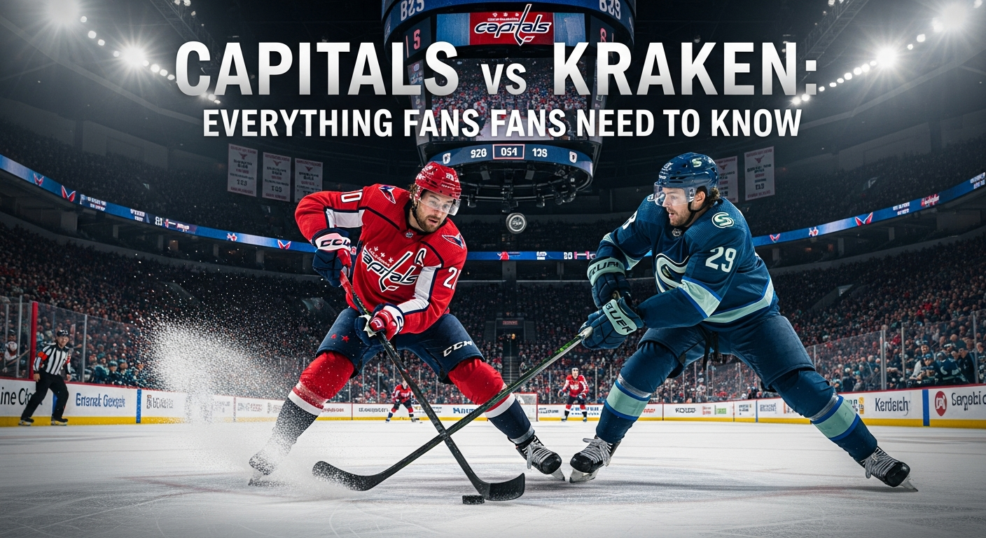 Capitals vs Kraken